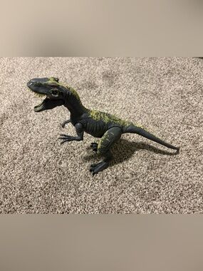 Jurassic World Green and Yellow Dinosaur Action Figure for Kids